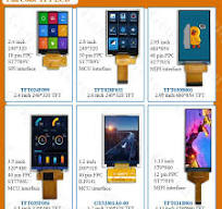 Farb-2,4-Zoll-TFT-Display, Kleinformat 0,96 RGB ...