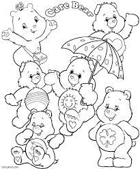 These alphabet coloring sheets will help little ones identify uppercase and lowercase versions of each letter. Printable Care Bears Coloring Pages For Kids