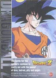 Carte dragon ball z 1998. 1998 Jpp Amada Dragon Ball Z Series 2 Gold Foil Non Sport Gallery Trading Card Database