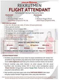 Kami membuka kesempatan berkarir bagi anda untuk bergabung bersama kami mengisi posisi sebagai: Lowongan Kerja Sma Lion Air Group Bulan Juli 2020 Rekrutmen Lowongan Kerja Bulan Mei 2021