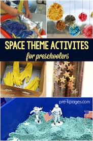 Space Theme Activities For Preschoolers Pre K Pages Space Theme Classroom Space Preschool Space Classroom
