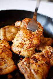 Stove Top Chicken Thighs Recipe Make The Easiest Juiciest Boneless Skinless Ch Boneless Chicken Thigh Recipes Stove Top Chicken Thighs Chicken Thigh Recipes