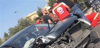 خمسة جرحى في حادث سير على طريق الضنية ـ طرابلس موقع قناة المنار لبنان racing car vehicles