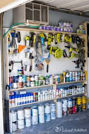 What is the best wall system for a garage? Easy Pegboard Wall To Keep The Garage Organized Diy Good Housekeeping Spring Cleaning Challenge Garage Organization Garage Organization Diy Pegboard Garage
