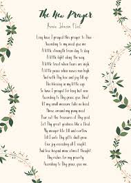 The New Prayer Annie Johnson Flint In 2021 Christian Poems Annie Johnson Sweet Quotes