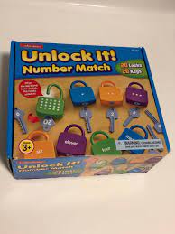 Unlock the power of numbers! Lakeshore Unlock It Number Match Hobbies Toys Toys Games On Carousell