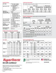 Hypertherm 50 Cut Chart Related Keywords Suggestions