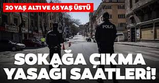 2021 yılına girilmesiyle birlikte 2001'de doğanlar doğum günlerine göre yasaktan muaf olacak. 20 Yas Ve 65 Yas Sokaga Cikma Yasagi Saatleri Son Dakika Haberi 20 Yas Alti Ve 65 Yas Ustu Sokaga Cikma Yasagi Saatleri Ne Zaman Son Dakika Haberler