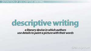 Image result for descriptive writing