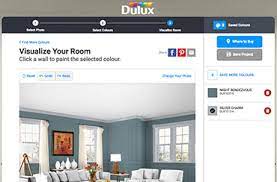 We painted the rooms yellow. Dulux Paint Colour Visualizer