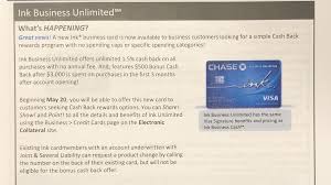 Which ink card is right for your business? Chase Releases New Chase Ink Business Unlimited Card 1 5 On All Purchases Doctor Of Credit