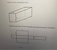 A = 2 (450 + 300 + 600) a = 2 450 + 300 + 600. Check Out This Rectangular Prism Find The Surface Chegg Com