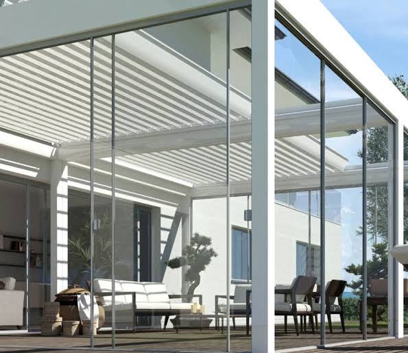 Clear Glass Residential Window View