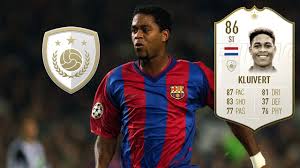 Patrick kluivert fut 21 icons netherlands. Fifa 19 Patrick Kluivert 86 Icon Card Review Is He Worth It Youtube