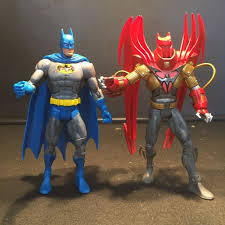 Black And Red Batman Toy Dc Universe Classics Azrael Batman Batman Knightfall Figure 2 Pack Loose Batman Dc Universe Classic