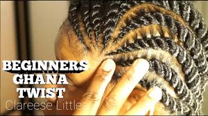 Natural hair twists can serve you for a couple of weeks making it convenient for any busy scheduled lady. Easy Way To Do Ghana Twist For Beginners L Clareese Littles Youtube