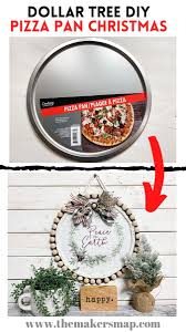 Dollar Tree Pizza Pan Christmas Diy 2021 Calendar In 2020 Christmas Bows Diy Christmas Decor Diy Christmas Diy