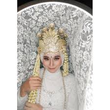Siger sunda syari / rias pengantin adat sunda hija. Pineapple Siger Sunda Accessories Shopee Philippines