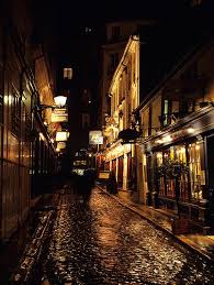 Paris Street At Night Paris At Night Paris Street Night Scenery