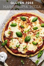Gluten Free Margherita Pizza The Most Foolproof Gluten Free Pizza Dough Recipe Gluten Free Pizza Margherita Pizza Pizza Dough