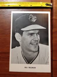 1967 Bill Dillman Baltimore Orioles Sporting News File Photo Card Baseball 