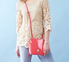 Dooney Bourke Patent Leather Crossbody Trixie Qvc Com Leather Crossbody Dooney Bourke Bourke