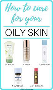 Easy 5 Step Daily Skincare Routine For Oily Skin Colleen Hobson Oily Skin Care Oily Skin Care Routine Oily Skin