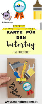 Coole Karte Fur Den Vatertag Derin Fathersday In 2020 Father S Day Diy Fathers Day Crafts Cool Cards