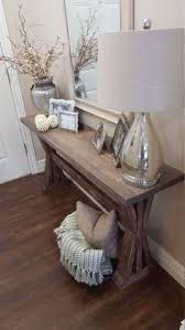 Everyone Need An Inspiring Living Room Is One Of The Most Familiar Space In The House It Has To Be Entryway Console Table Home Decor Farmhouse Entryway Table