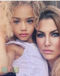 Caucasian & African American Kaia •...