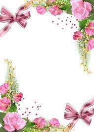 Pin By Terry On Cornici E Sfondi Rose Frame Flower Frame Pink Roses