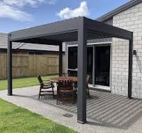 Amazon.com: Impermeable aluminio pérgola pu gazebos jardín ...