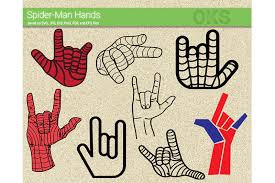 In this download youll get 1 Spider Man Hands Svg Svg Files Vector Clipart Cricut Download By Crafteroks Thehungryjpeg Com