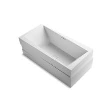 Home depot hours of operation may vary by store, so we've collected them in one convenient location to help you find your nearest home depot store and its opening hours to make your shopping trip. Kohler Askew 6 Ft Center Drain Soaking Tub In Honed White The Home Depot Canada