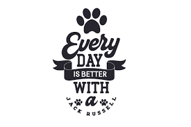 Every Day Is Better With A Jack Russell Svg Cut File By Creative Fabrica Crafts Creative Fabrica