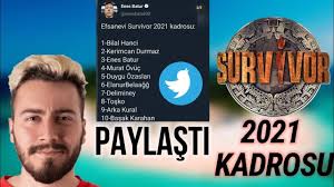Survivor 2021 için geri sayım başladı. Survivor 2021 Enes Batur Var Mi Youtube