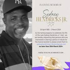 Sidney Hendricks's Instagram, Twitter & Facebook