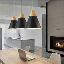Bedroom Pendant Lights Kitchen Island Black Ceiling Lamp Modern Lighting Bar Aluminum Light Home Indoor Lights Bulb For Free Buy At The Price Of 32 12 In Aliexpress Com Imall Com