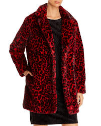 Leopard Faux Fur Coat