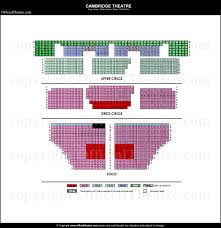 Cambridge Theatre London Seat Map And Prices For Matilda The