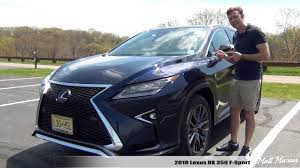 If that's not enough choice, lexus will also let you have the f sport. Review 2018 Lexus Rx 350 F Sport Awd Solid And Sporty Youtube