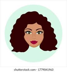 💜〽️ long curly hairstyles 〽️💜 black & latina hair compilation | low key extra editionwe live fam!!long curly hair compilation. Latina Woman Avatar Curly Hairstyle Dark Stock Vector Royalty Free 1779041963