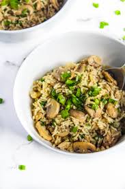 One Pot Garlic Butter Mushroom Rice The Twin Cooking Project By Sheenam Muskaan