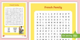 Complete list of fun french conversation topics for beginners. Free French Family Members Wordsearch Teacher Made