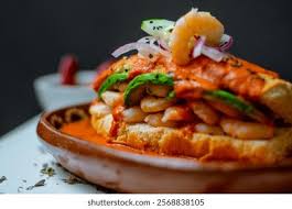 SHRIMPS MEXICAN SANDWICH