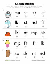 Two letter blends worksheets phonics and blends identify 2 letter consonant clusters beginning two letter blends worksheets letter sounds phonics and more. 17 Two Letter Consonant Blends At The End Of Words Ideas Consonant Blends Phonics Phonics Activities