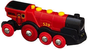 Amazon Com Brio Mighty Red Locomotive Toys Games Brio Train Set Toy Train Brio Train