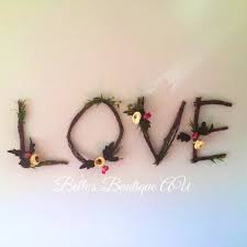 Large Wooden Letters Wooden Twig Letters Rustic Wedding Decor Rustic Home Decor Wooden Love Word Twig Letters Wall Decor Name Sign Twig Art Twig Crafts Rustic Woodland Wedding Decor