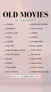 Pin By Louji On Bucket Challenge Good Movies To Watch 80s Movies Old Movies