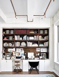 Nadine And Matt Abramcyk S Tribeca Home Domino Home Office Interior Design Home Decor